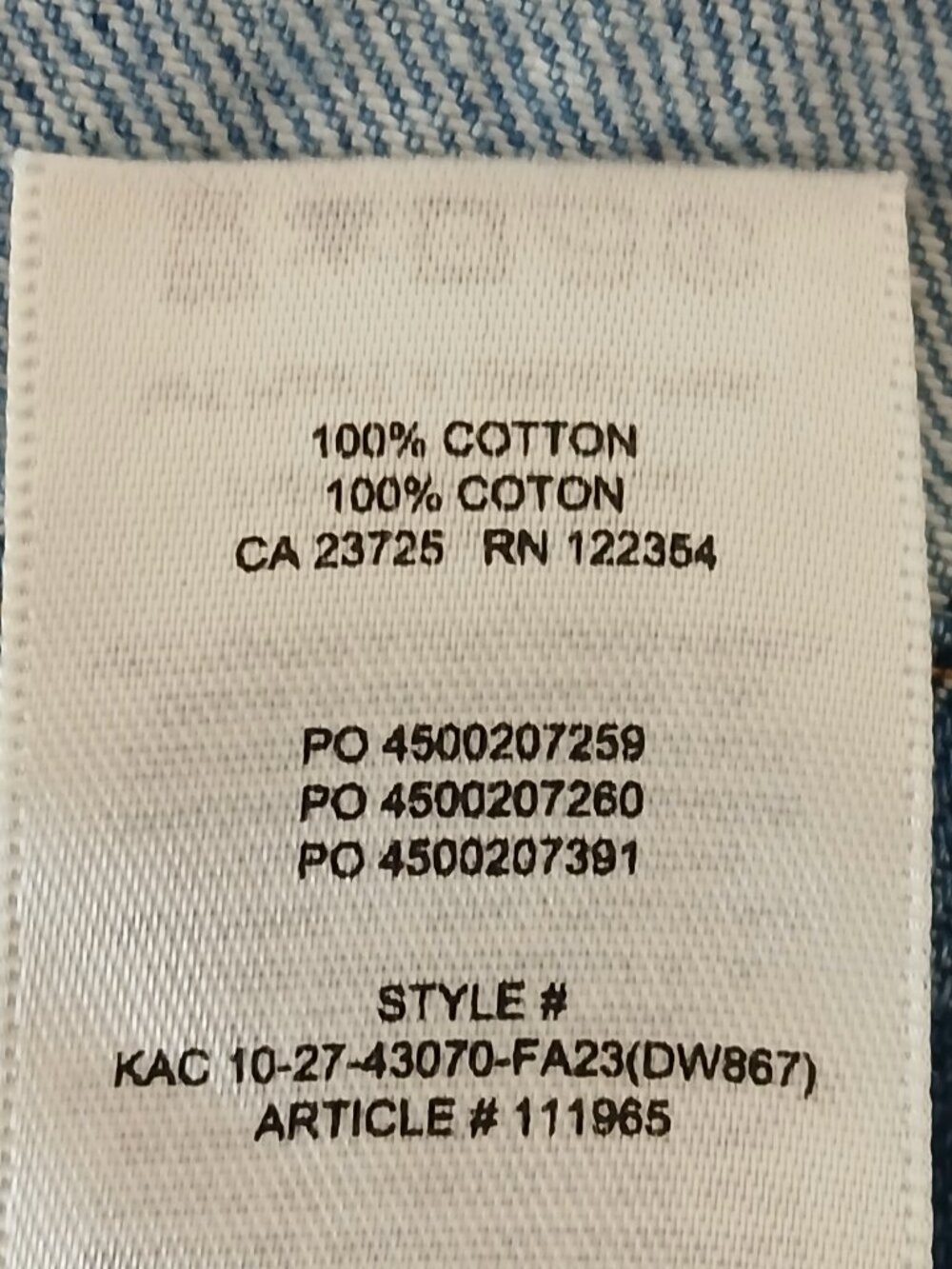 Aritzia Denim Forum The 90's Jumpsuit Size XS - Picture 9 of 9